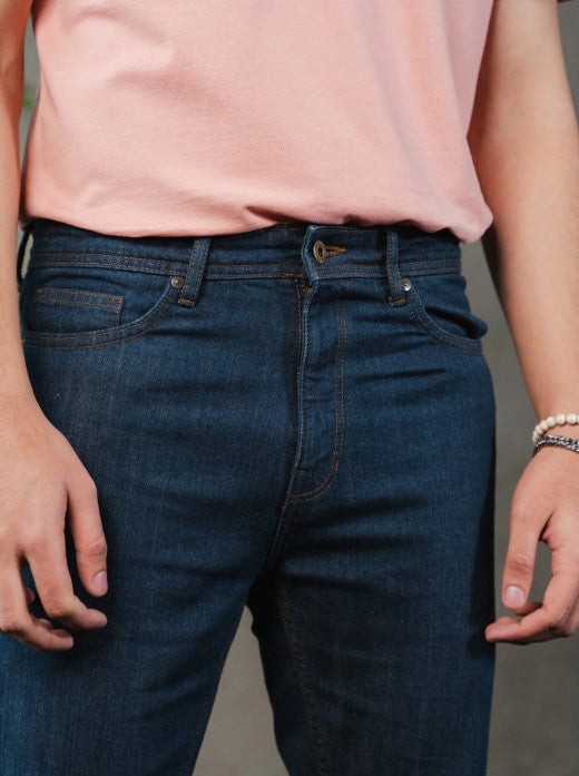 Premium Quality (Navy blue) straight & comfort-fit.