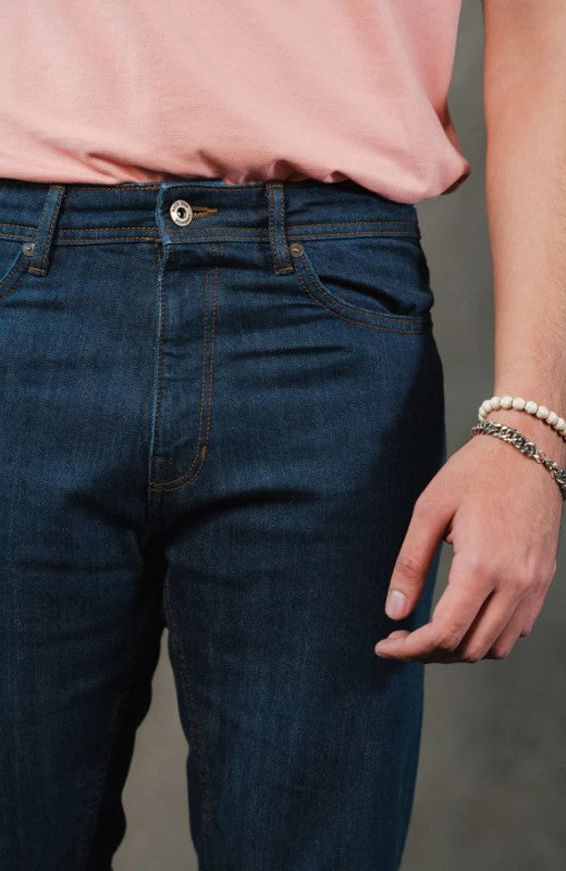 Premium Quality (Navy blue) straight & comfort-fit.