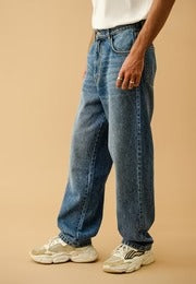 Basic Baggy - Dark Blue Wash