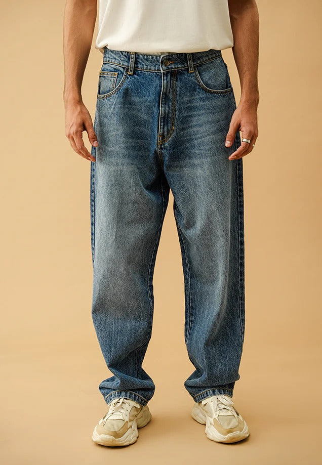Basic Baggy - Dark Blue Wash