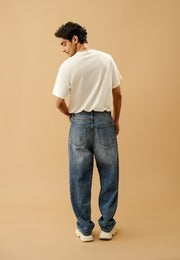 Basic Baggy - Dark Blue Wash