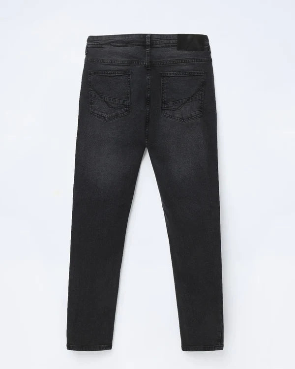 Premium Quality ( Mid-black ) jeans slim-fit