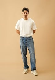 Basic Baggy - Dark Blue Wash