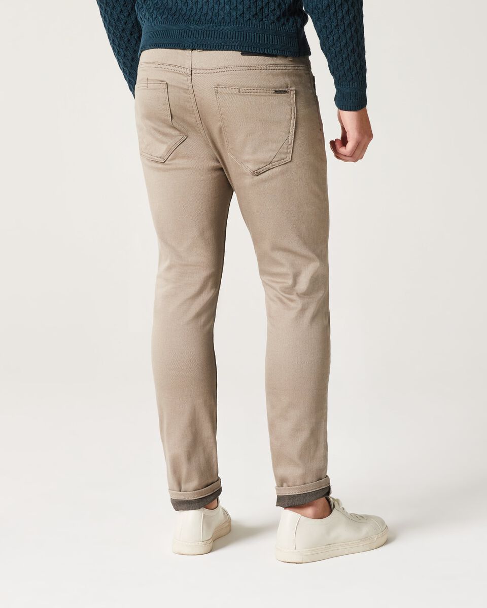 Premium Quality (Skin brown) jeans stretched & comfort-fit.