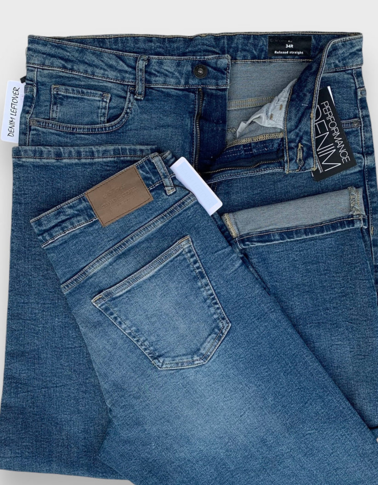 Premium Quality (Mid-Blue) Jeans Relax