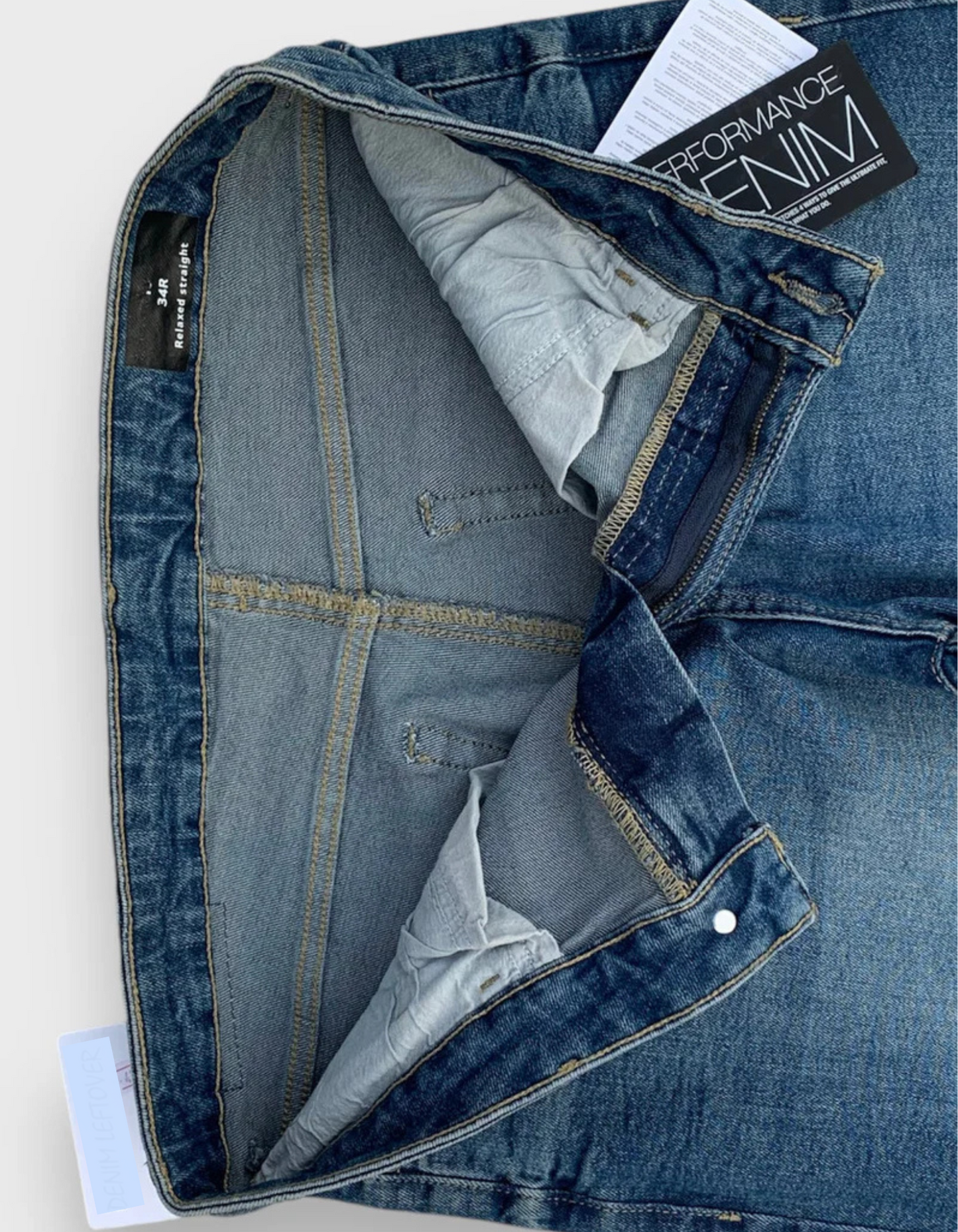 Premium Quality (Mid-Blue) Jeans Relax