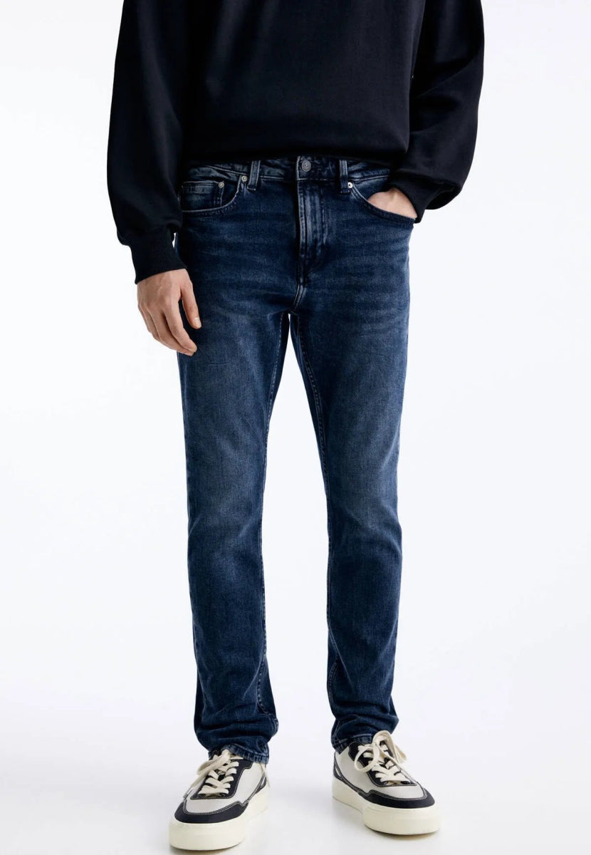 Premium Quality (Dark Blue) Jeans straight & comfort-fit