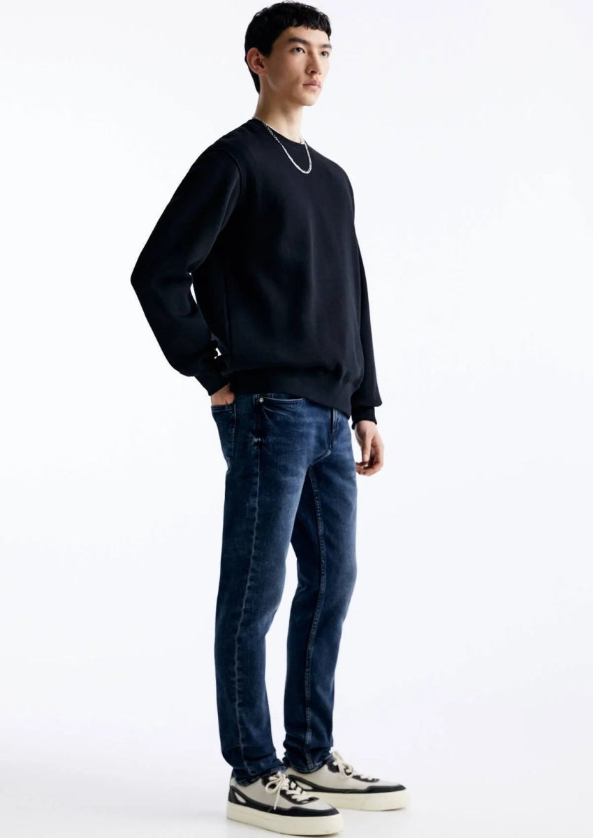 Premium Quality (Dark Blue) Jeans straight & comfort-fit